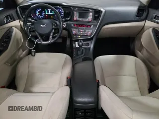 2013 Kia Optima Hybrid LX with VIN KNAGM4ADXD5050468, listed as a Copart auction lot 80537874 with 132,895 mi miles and Clean Title. Bid and sale history available at carsss.com. Image 8.