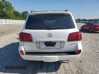 2011 Lexus LX 570 with VIN JTJHY7AX7B4077618, listed as a Copart auction lot 55992375 with 178,696 mi miles and Clean title. Bid and sale history available at DreamBid. Image 6.