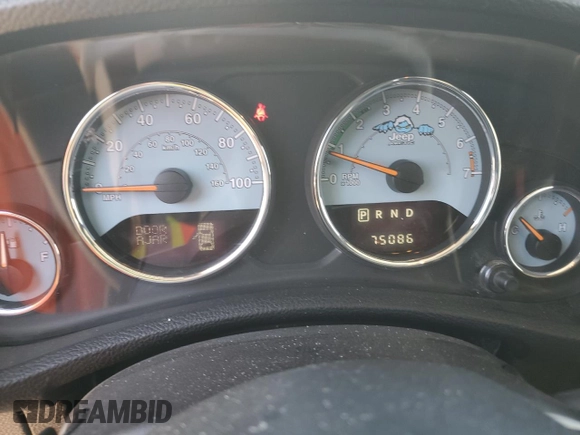 2012 Jeep Wrangler Arctic z VIN 1C4AJWBG4CL175580, wystawiony jako Copart lot #47866295 z przebiegiem 75 086 mil mil oraz Szkoda całkowita • Salvage title. Historia ofert i sprzedaży dostępna na DreamBid. Obrazek 9.