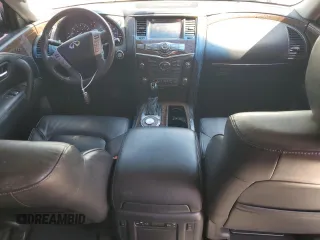 2015 Infiniti QX80 with VIN JN8AZ2NF5F9571690, listed as a Copart auction lot 54760715 with 130,450 mi miles and Clean Title. Bid and sale history available at carsss.com. Image 8.