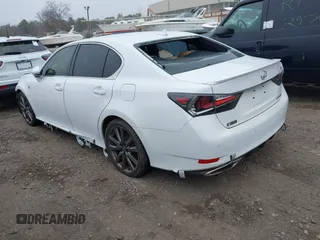 2015 Lexus GS with VIN JTHCE1BLXFA011889, listed as a IAAI auction lot 41836515 with Not Provided miles. Bid and sale history available at carsss.com. Image 3.