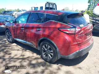 2016 Nissan Murano S z VIN 5N1AZ2MH6GN130914, wystawiony jako IAAI lot #42269411 z przebiegiem 103 231 mil mil oraz . Historia ofert i sprzedaży dostępna na DreamBid. Obrazek 3.
