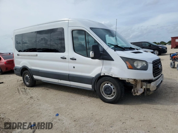 2017 Ford Transit XL with VIN 1FBAX2CV6HKB32588, listed as a Copart auction lot 73538674 with Not provided miles and Salvage title. Bid and sale history available at DreamBid. Image 4.