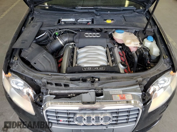 2008 Audi S4 z VIN WAUGL78E18A162303, wystawiony jako Copart lot #56347265 z przebiegiem 56 011 mil mil oraz Szkoda całkowita • Salvage title. Historia ofert i sprzedaży dostępna na DreamBid. Obrazek 11.