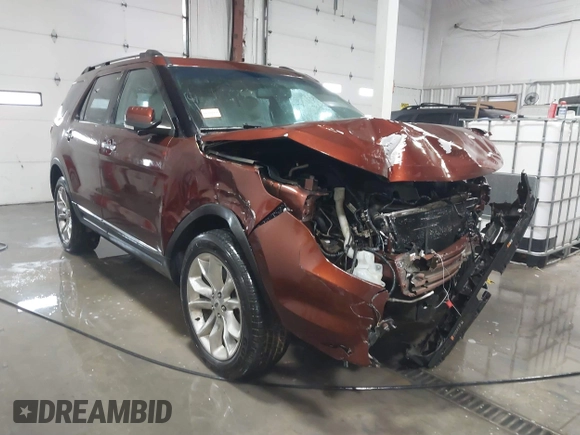 2015 Ford Explorer Limited z VIN 1FM5K8F88FGC38637, wystawiony jako IAAI lot #41565087 z przebiegiem 144 826 mil mil oraz . Historia ofert i sprzedaży dostępna na DreamBid. Obrazek 1.