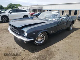 1965 Ford Mustang с VIN 5F08C604067, выставлен на аукционе Copart как лот 62315575 с пробегом 55 164 миль миль и Списание • Salvage title. История ставок и продаж доступна на DreamBid. Изображение 1.