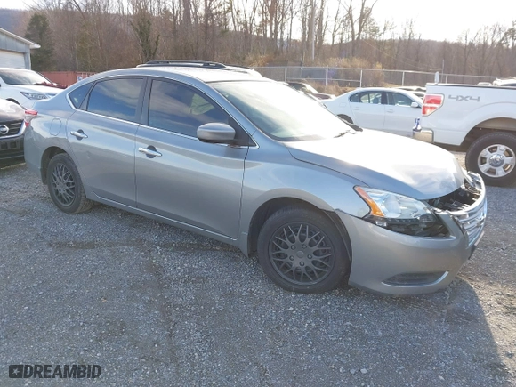 2013 Nissan Sentra SR with VIN 3N1AB7AP5DL768877, listed as a IAAI auction lot 41506040 with 169,982 mi miles. Bid and sale history available at carsss.com. Image 1.