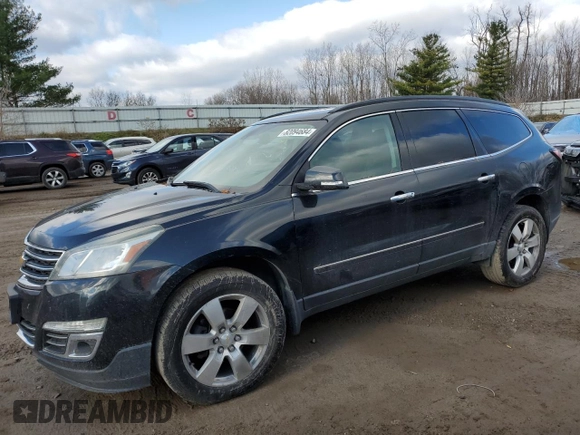 2014 Chevrolet Traverse LTZ with VIN 1GNKRJKD9EJ330796, listed as a Copart auction lot 82094684 with 113,728 mi miles and Clean Title. Bid and sale history available at DreamBid. Image 1.