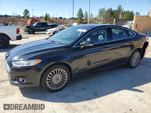 2016 Ford Fusion Titanium with VIN 3FA6P0K94GR269720, listed as a Copart auction lot 47759495 with 112,161 mi miles and Salvage Title. Bid and sale history available at DreamBid. Image 1.