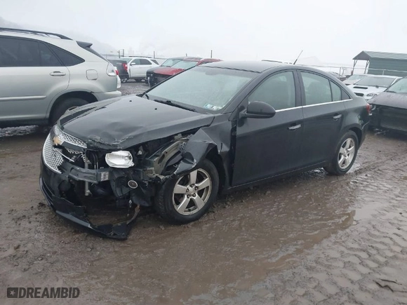 2012 Chevrolet Cruze LT w/1LT with VIN 1G1PF5SC0C7144217, listed as a IAAI auction lot 41463306 with 180,537 mi miles. Bid and sale history available at carsss.com. Image 2.