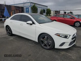 2021 Mercedes-Benz A 220 with VIN W1K3G4EB9MJ316934, listed as a Copart auction lot 53976145 with 37,131 mi miles and Salvage title. Bid and sale history available at DreamBid. Image 4.