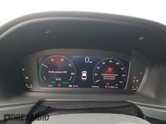 2024 Honda Accord Sport-L with VIN 1HGCY2F72RA077497, listed as a Copart auction lot 54013155 with 13,967 mi miles and Salvage title. Bid and sale history available at DreamBid. Image 9.