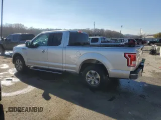 2015 Ford F-150 XL with VIN 1FTEX1CP0FKF14279, listed as a Copart auction lot 82158104 with 112,748 mi miles and Salvage Title. Bid and sale history available at carsss.com. Image 2.
