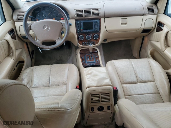 2002 Mercedes-Benz M-Class with VIN 4JGAB54E62A343549, listed as a Copart auction lot 43749115 with 198,171 mi miles and Salvage Title. Bid and sale history available at carsss.com. Image 8.
