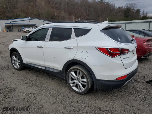 2013 Hyundai Santa Fe 2.0T Sport with VIN 5XYZUDLA8DG107014, listed as a Copart auction lot 48252455 with 90,549 mi miles and Salvage Title. Bid and sale history available at carsss.com. Image 2.