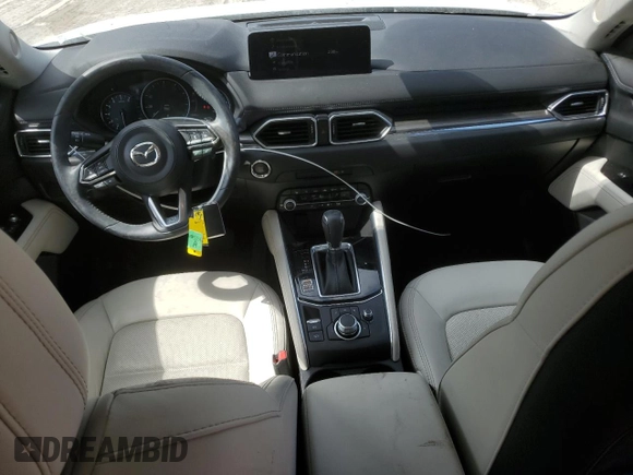 2023 Mazda CX-5 S Premium with VIN JM3KFBDM6P0146078, listed as a Copart auction lot 55654665 with 13,645 mi miles and Salvage Title. Bid and sale history available at DreamBid. Image 8.