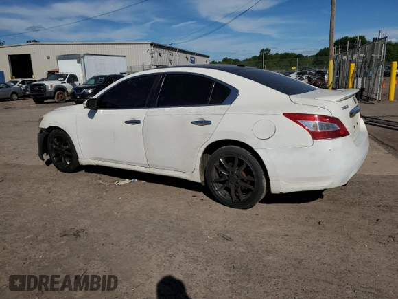 2011 Nissan Maxima SV z VIN 1N4AA5AP1BC857462, wystawiony jako Copart lot #57588525 z przebiegiem 103 476 mil mil oraz Czysty tytuł • Clean title. Historia ofert i sprzedaży dostępna na DreamBid. Obrazek 2.