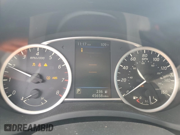 2019 Nissan Sentra S with VIN 3N1AB7AP4KY314927, listed as a Copart auction lot 63411785 with 45,658 mi miles and Non repairable. Bid and sale history available at DreamBid. Image 9.
