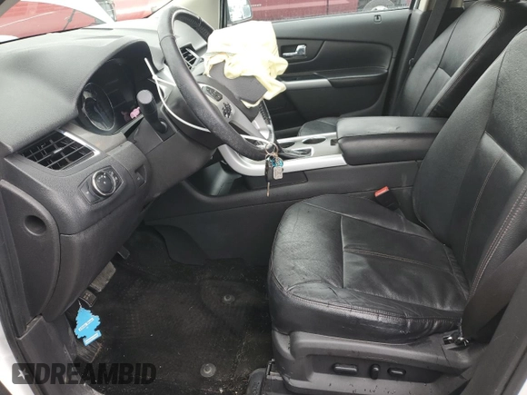 2014 Ford Edge SEL with VIN 2FMDK3JC8EBA62575, listed as a Copart auction lot 47943265 with 125,195 mi miles and Salvage Title. Bid and sale history available at carsss.com. Image 7.
