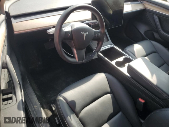 2022 Tesla Model 3 with VIN 5YJ3E1EA9NF344876, listed as a Copart auction lot 48306005 with 0 mi miles and Salvage Title. Bid and sale history available at carsss.com. Image 8.