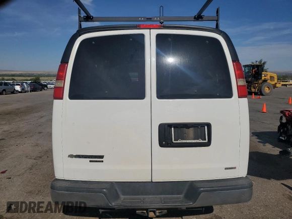 2015 Chevrolet Express Passenger 1LT with VIN 1GAZGYFG4F1173795, listed as a Copart auction lot 64620035 with Not provided miles and Clean title. Bid and sale history available at DreamBid. Image 6.