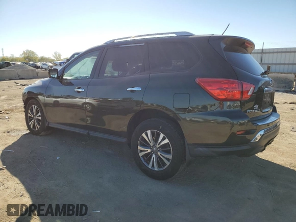 2017 Nissan Pathfinder SL with VIN 5N1DR2MM9HC673794, listed as a Copart auction lot 73199044 with Not provided miles and Salvage title. Bid and sale history available at DreamBid. Image 2.