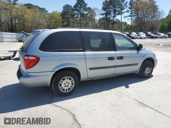 2006 Dodge Grand Caravan SE z VIN 1D4GP24R26B709303, wystawiony jako Copart lot #50552515 z przebiegiem 107 591 mil mil oraz Szkoda całkowita • Salvage title. Historia ofert i sprzedaży dostępna na DreamBid. Obrazek 3.