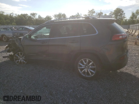 2017 Jeep Cherokee Limited z VIN 1C4PJLDBXHW540005, wystawiony jako Copart lot #57258465 z przebiegiem 162 633 mil mil oraz Szkoda całkowita • Salvage title. Historia ofert i sprzedaży dostępna na DreamBid. Obrazek 2.