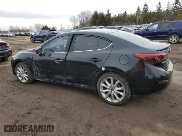 2014 Mazda 3 S Grand Touring with VIN JM1BM1W33E1198031, listed as a Copart auction lot 50879285 with 130,661 mi miles and Salvage Title. Bid and sale history available at DreamBid. Image 2.