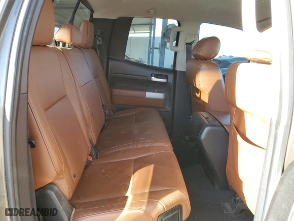 2008 Toyota Tundra 4WD Truck LTD with VIN 5TFBV58168X082212, listed as a Copart auction lot 43593835 with 160,686 mi miles and Salvage Title. Bid and sale history available at carsss.com. Image 10.