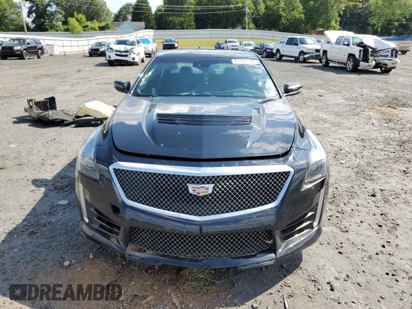 2017 Cadillac CTS with VIN NCS107247, listed as a Copart auction lot 61924574 with 65,055 mi miles and Salvage Title. Bid and sale history available at DreamBid. Image 5.