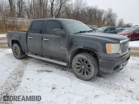 2011 GMC Sierra 1500 Denali z VIN 3GTP2XE29BG164051, wystawiony jako Copart lot #44622855 z przebiegiem 191 144 mil mil oraz Szkoda całkowita • Salvage title. Historia ofert i sprzedaży dostępna na DreamBid. Obrazek 4.