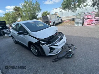 2023 Chevrolet Bolt EV 1LT with VIN 1G1FW6S07P4195101, listed as a Copart auction lot 54505885 with 45,364 mi miles and Clean Title. Bid and sale history available at carsss.com. Image 1.