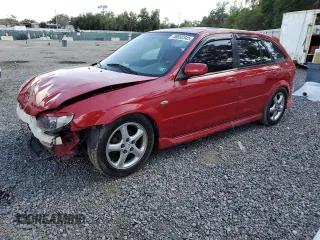 2002 Mazda Protege z VIN JM1BJ245821588413, wystawiony jako Copart lot #58692345 z przebiegiem 205 242 mil mil oraz Szkoda całkowita • Salvage title. Historia ofert i sprzedaży dostępna na DreamBid. Obrazek 1.
