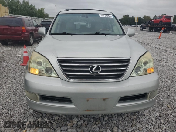 2004 Lexus GX 470 with VIN JTJBT20X540066829, listed as a Copart auction lot 73331044 with 188,520 mi miles and Clean Title. Bid and sale history available at carsss.com. Image 5.