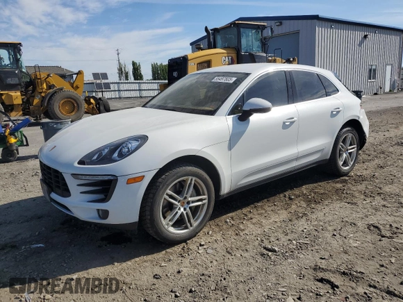 2017 Porsche Macan S with VIN WP1AB2A59HLB14284, listed as a Copart auction lot 55497805 with 99,565 mi miles and Salvage Title. Bid and sale history available at DreamBid. Image 1.