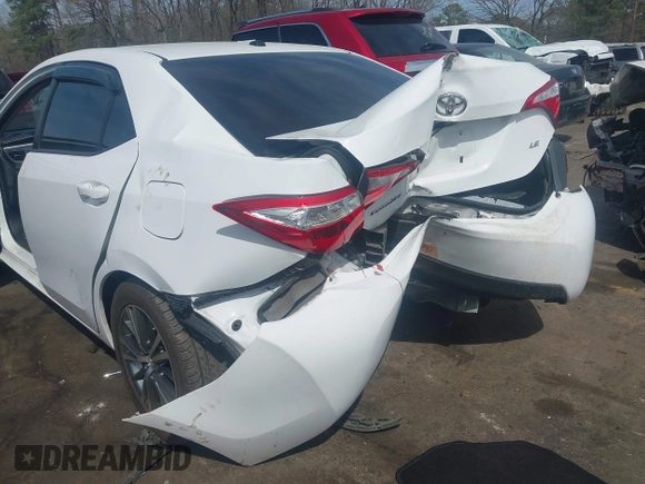 2016 Toyota Corolla L with VIN 2T1BURHE5GC573560, listed as a IAAI auction lot 41821930 with 125,989 mi miles and . Bid and sale history available at DreamBid. Image 6.