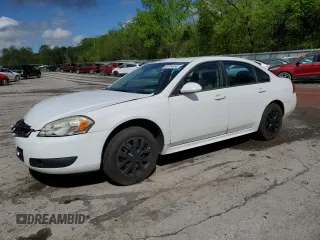 2012 Chevrolet Impala Police Police z VIN 2G1WD5E38C1159770, wystawiony jako Copart lot #55754865 z przebiegiem 182 397 mil mil oraz Szkoda całkowita • Salvage title. Historia ofert i sprzedaży dostępna na DreamBid. Obrazek 1.
