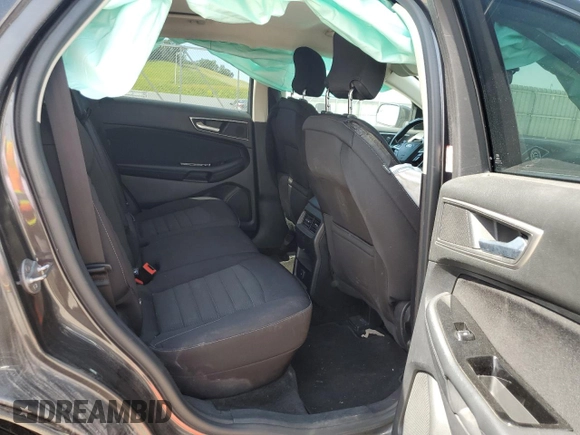 2015 Ford Edge SEL with VIN 2FMTK4J90FBB18239, listed as a Copart auction lot 58411614 with 92,888 mi miles and Salvage Title. Bid and sale history available at carsss.com. Image 10.