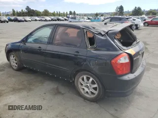 2005 Kia Spectra with VIN KNAFE162655074198, listed as a Copart auction lot 71015104 with 200,819 mi miles and Salvage Title. Bid and sale history available at DreamBid. Image 2.