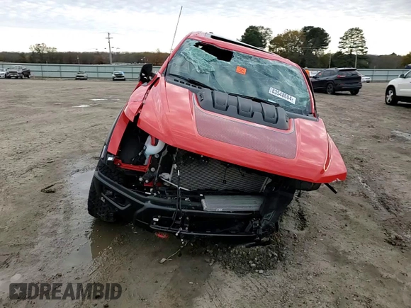 2023 Ford F-150 Raptor with VIN 1FTFW1RJ0PFC92699, listed as a Copart auction lot 83548604 with Not Provided miles and Salvage Title. Bid and sale history available at DreamBid. Image 10.