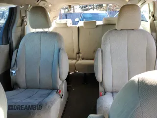 2012 Toyota Sienna with VIN 5TDZK3DC7CS177475, listed as a Copart auction lot 42987655 with 171,641 mi miles and Salvage Title. Bid and sale history available at carsss.com. Image 10.