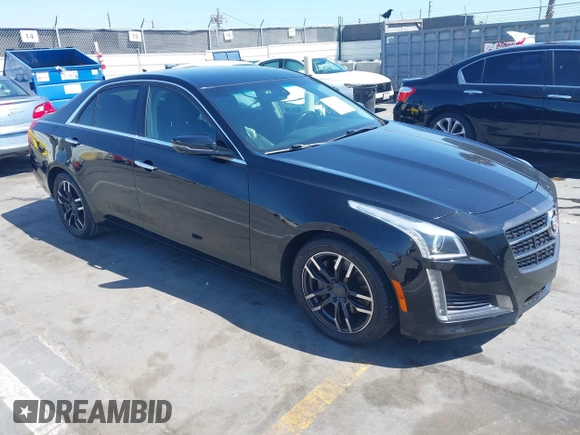 2014 Cadillac CTS RWD with VIN 1G6AP5SX0E0126103, listed as a IAAI auction lot 42160002 with 49,187 mi miles and . Bid and sale history available at DreamBid. Image 1.