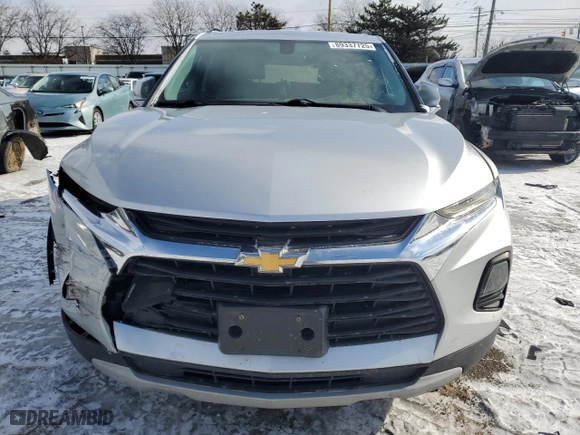 2019 Chevrolet Blazer with VIN 3GNKBGRS3KS652243, listed as a Copart auction lot 89337725 with 142,148 mi miles and Salvage Title. Bid and sale history available at carsss.com. Image 5.
