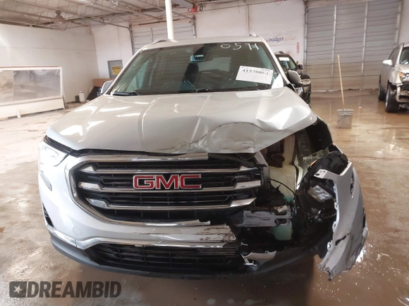 2019 GMC Terrain SLT with VIN 3GKALVEV4KL190571, listed as a IAAI auction lot 41570884 with 97,691 mi miles. Bid and sale history available at carsss.com. Image 6.