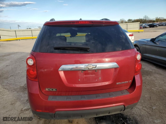 2013 Chevrolet Equinox LT with VIN 2GNALPEK0D6216367, listed as a Copart auction lot 81568394 with 138,275 mi miles and Salvage Title. Bid and sale history available at carsss.com. Image 6.