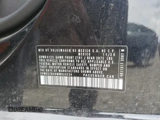 2021 Volkswagen Jetta SEL with VIN 3VWE57BU0MM024234, listed as a Copart auction lot 55984305 with 134,565 mi miles and Salvage title. Bid and sale history available at DreamBid. Image 12.