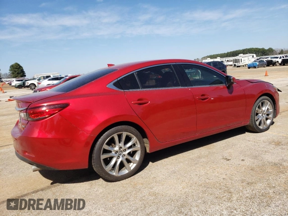 2014 Mazda 6 i Grand Touring with VIN JM1GJ1W50E1101352, listed as a Copart auction lot 48935025 with Not Provided miles and Salvage Title. Bid and sale history available at carsss.com. Image 3.