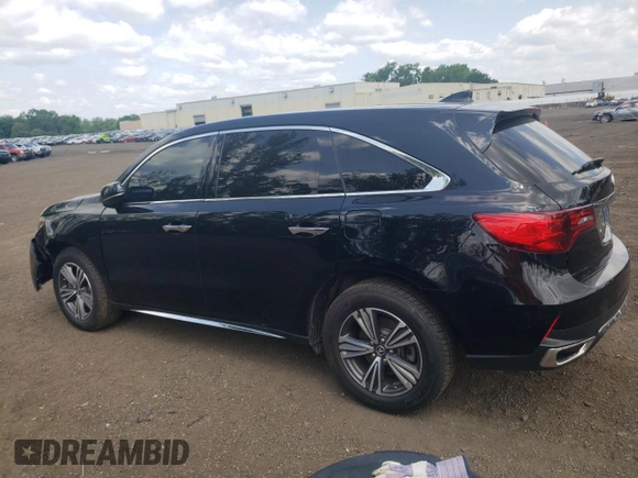 2017 Acura MDX with VIN 5FRYD4H38HB042327, listed as a Copart auction lot 61488535 with 83,608 mi miles and Salvage title. Bid and sale history available at DreamBid. Image 2.