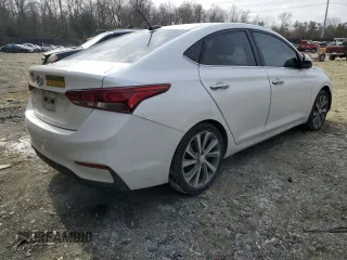 2019 Hyundai Accent Limited with VIN 3KPC34A34KE039091, listed as a Copart auction lot 45881205 with 65,264 mi miles and Salvage Title. Bid and sale history available at carsss.com. Image 3.